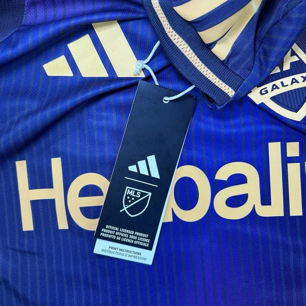 Los Angeles Galaxy Adidas Away 25/26 Purple Jersey Authentic Size Small NWT